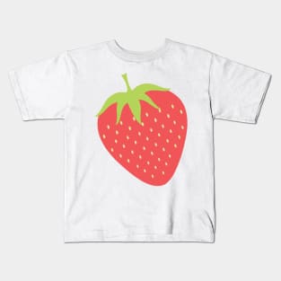 Strawberries Pattern Kids T-Shirt